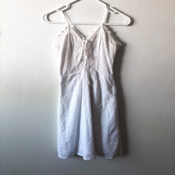 White Mini Dress - Picture 1 of 1